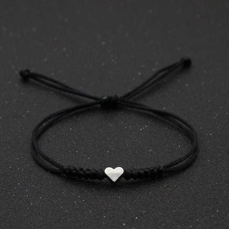 Lucky Red Strings Heart Bracelets 