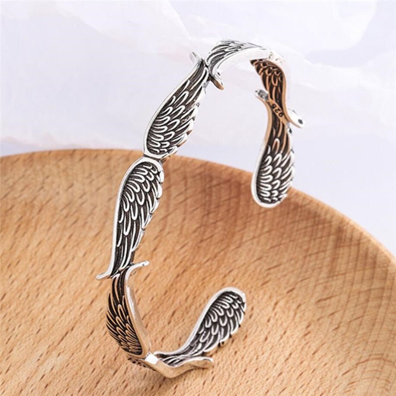 Angel Wings Vintage Bracelet – One Lucky Wish