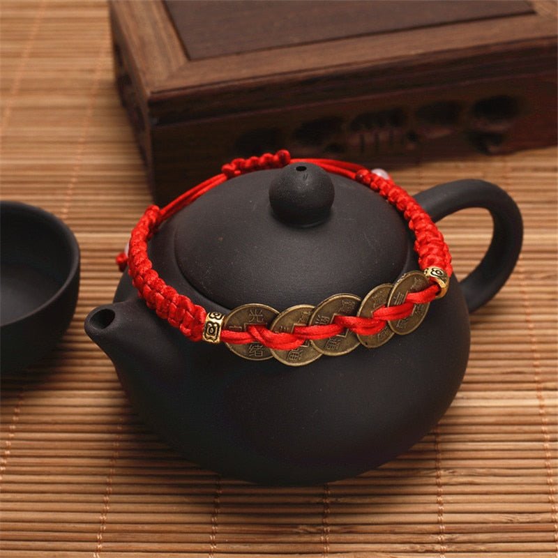 Chinese Traditional Feng Shui Red String Bracelet