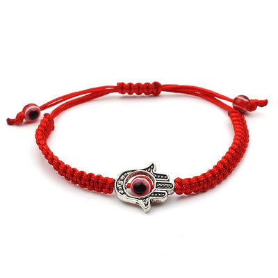 Healing Hamsa Red String Protection Bracelet - One Lucky Wish
