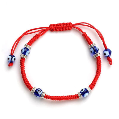 Sixth Sense Red String Protection Bracelet - One Lucky Wish