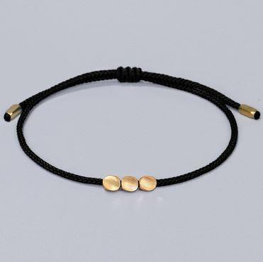 Tibetan Healthy Aura Bracelet with 3 Copper Beads – One Lucky Wish